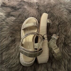 Dolce Vita Kids Sandals in Shimmering Gold